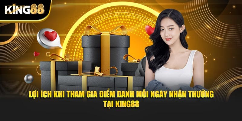 điểm danh mỗi ngày nhận thưởng 1